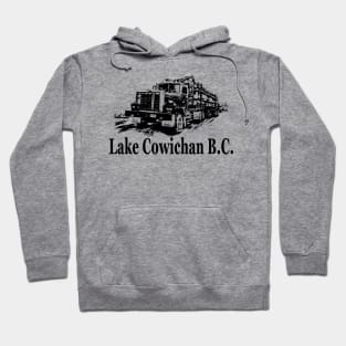 Logging Truck Lake Cowichan Hoodie